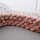 Tresse de lit en velours, protection et élégance pour bébé