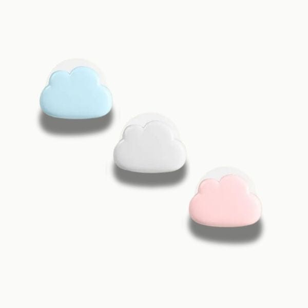 Veilleuse nuage montrant les différents modes d'éclairage