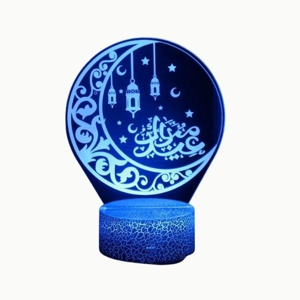 Veilleuse LED avec options de couleurs et télécommande