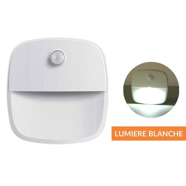 Détail du capteur PIR de la veilleuse LED