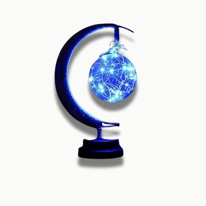 Veilleuse LED émettant une lumière bleue apaisante