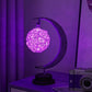Veilleuse LED en rotin, design artistique et moderne