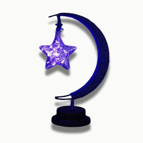 Veilleuse étoile LED avec éclairage bleu apaisant