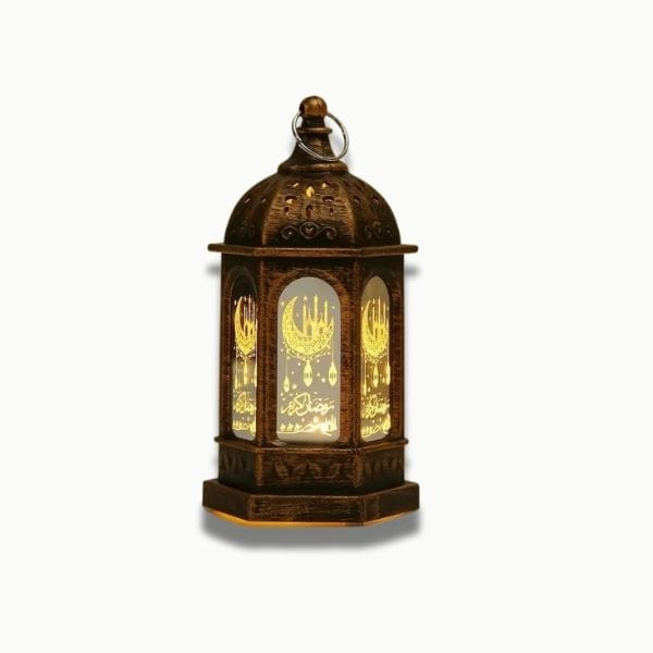 Lanterne en bronze, design élégant et raffiné