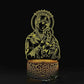 Veilleuse LED 3D Vierge Marie et Jésus illuminée