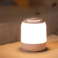Veilleuse LED rose avec ambiance tamisée