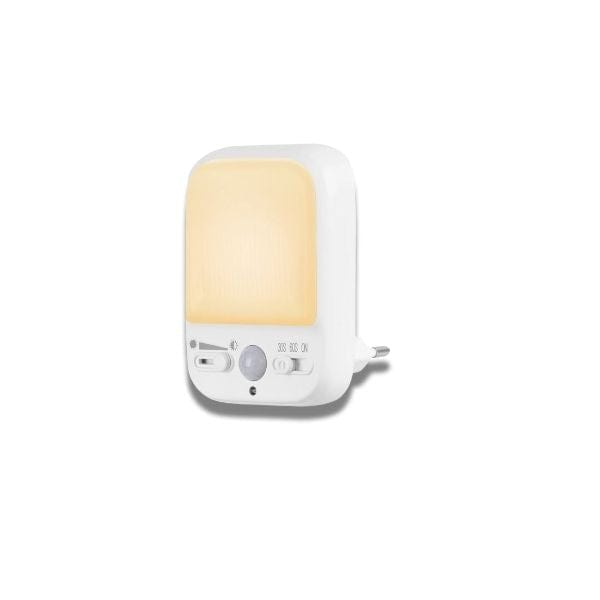 Détail du bouton de réglage de la luminosité de la veilleuse