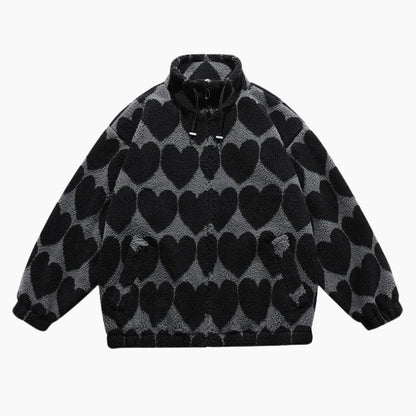 Détail de la veste Pilou Pilou avec fermeture éclair et poches