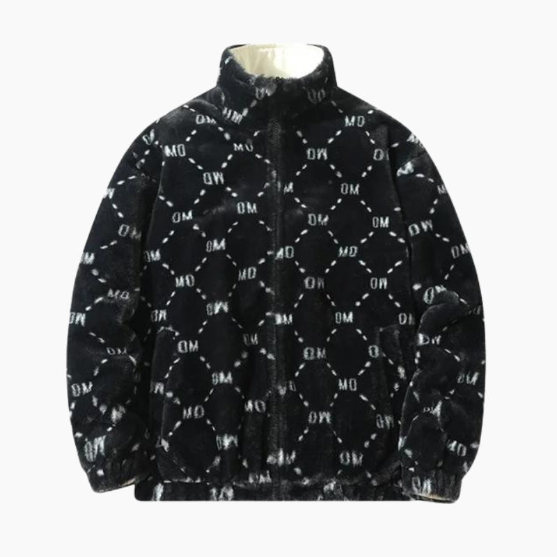 Veste avec poches avant et poignets élastiques