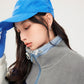 Veste tricolore en flanelle avec col replié