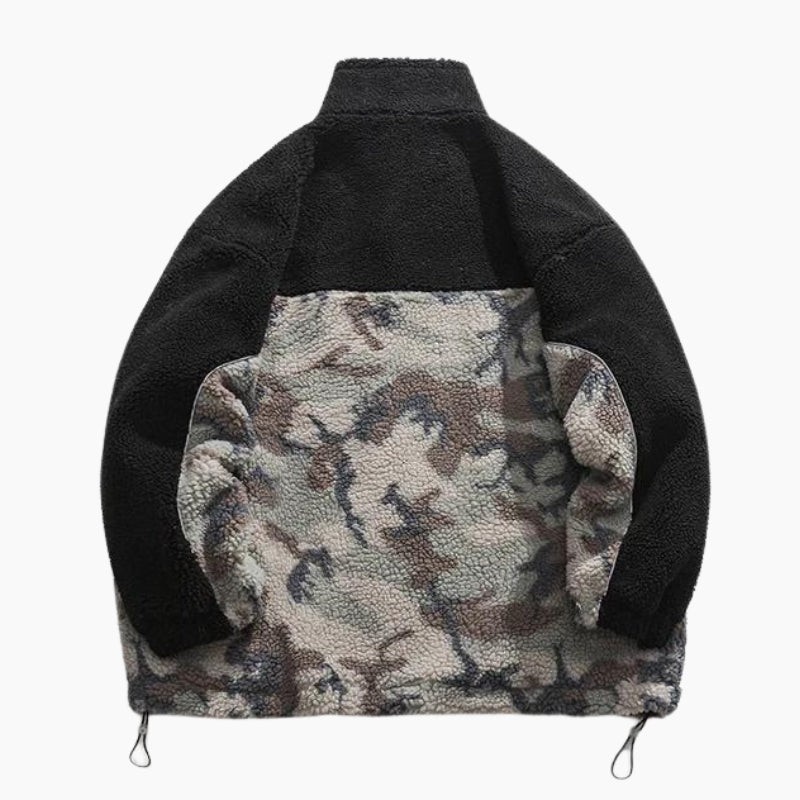 Veste militaire femme en Pilou Pilou, vue de face