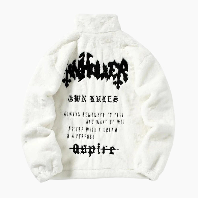 Veste blanche pour femme en Pilou Pilou, vue de face