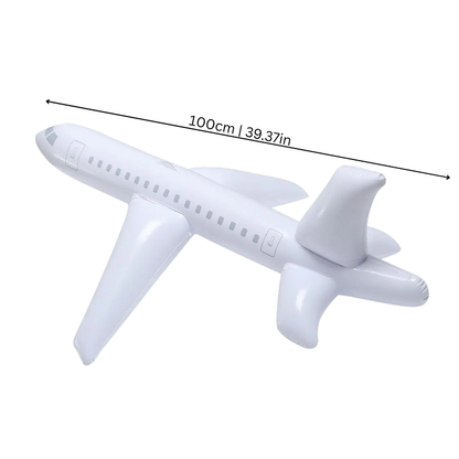 Vaisseau gonflable blanc de 100 cm pour jeu créatif